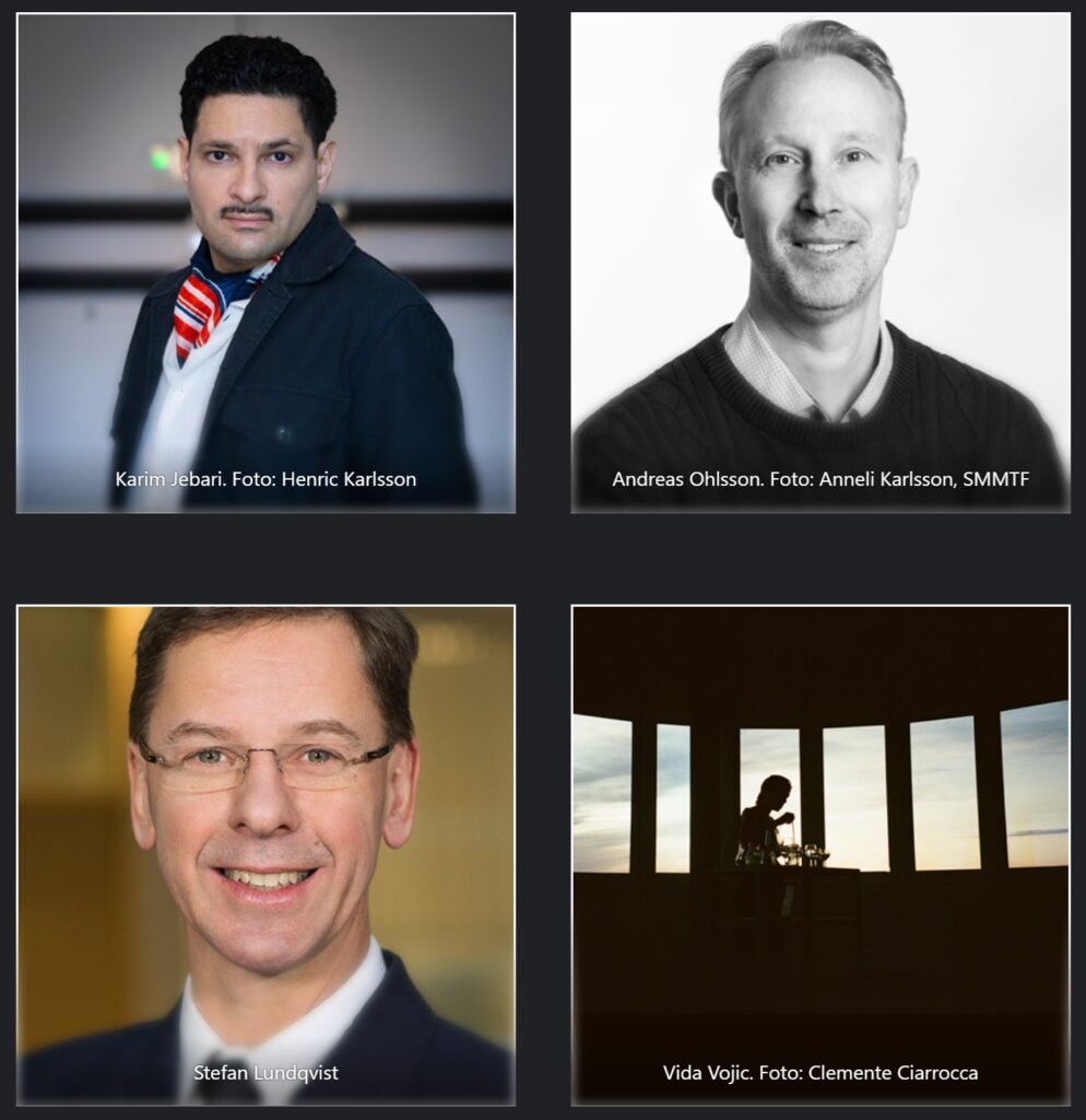 Kollage av bilder med deltagare.